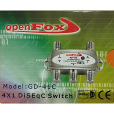 Коммутатор DiSEqC 4x1 openFox GD-41C