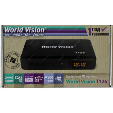 Эфирный цифровой ресивер World Vision T126
