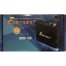 Эфирный цифровой ресивер Eurosky ES-12 DVB-Т2