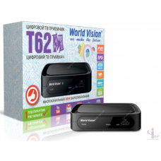 Эфирный цифровой ресивер World Vision T62M HD