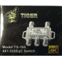 Коммутатор DiseqC 4x1 Tiger TS164