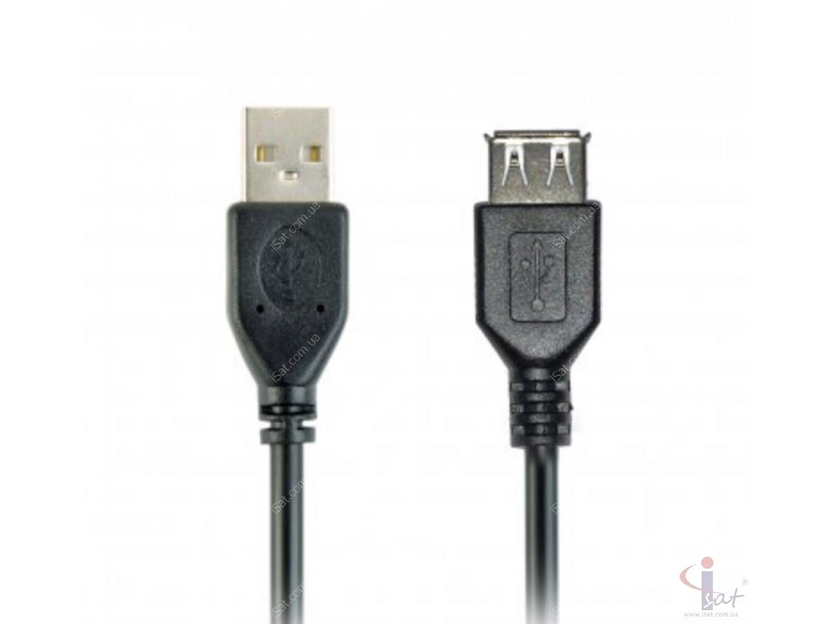Удлинитель USB, A-папа/А-мама, USB 2.0