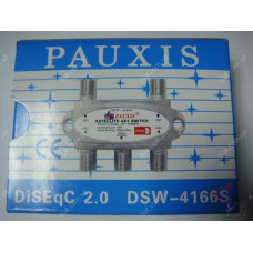 Коммутатор DiSEqC 4x1 PAUXIS DSW-4166