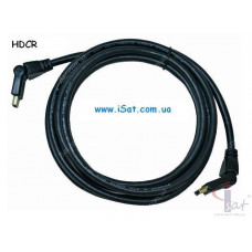 Шнур HDMI 28AWG HDCR2805 with rotary head 5м